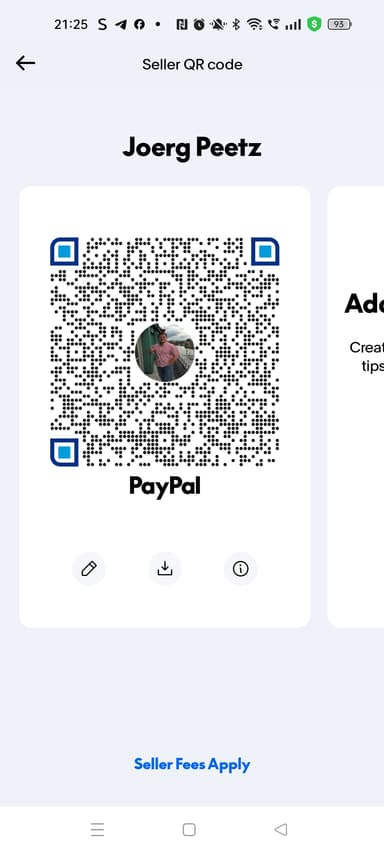 PayPal QR — Joerg Peetz